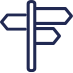 Signpost microfinance icon